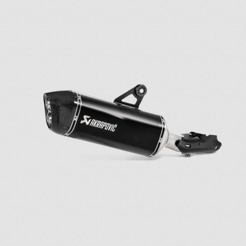 01-037-5850-0 Exhaust Akrapovic slip-on, Titan, black for BMW R1250GS / R1250GS Adventure from 2019