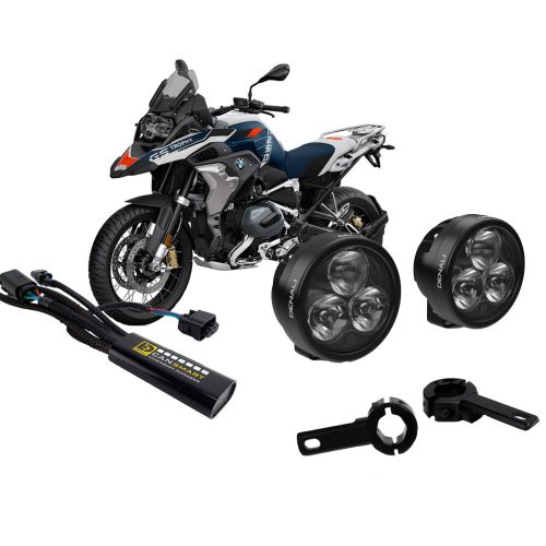 01-038-5477-0 LED-Headlightset DENALI D3 for BMW R1250GS/Adventure/RT/R/RS, R1200GS/Adventure/RT/R/RS (LC) (crash bar mounting)