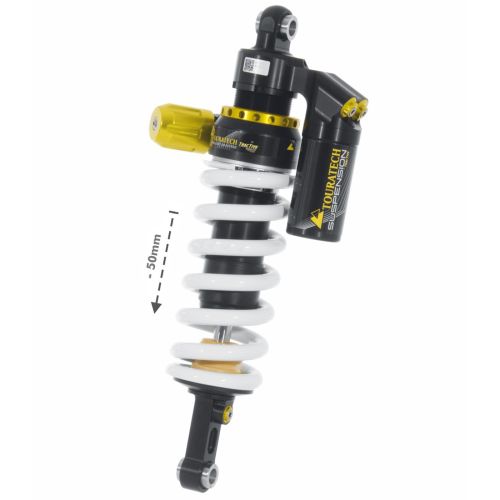 01-044-5866-0 Touratech Suspension lowering shock (-50 mm) for BMW R1200GS (2004-2012) type *High End*