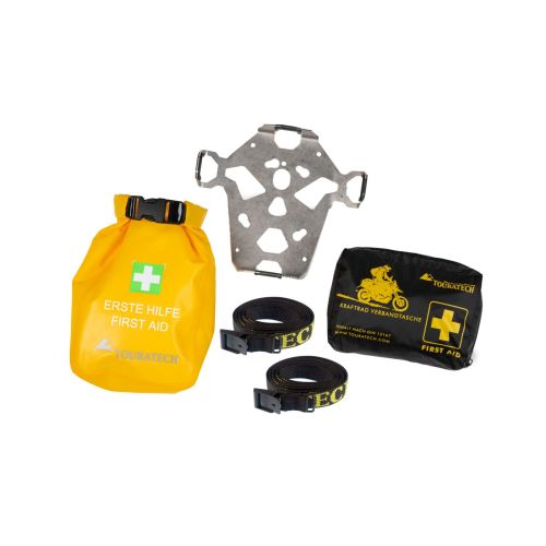 01-050-0918-0 ZEGA Pro/ZEGA Mundo - Adapter plate with first Aid kit by Touratech Waterproof