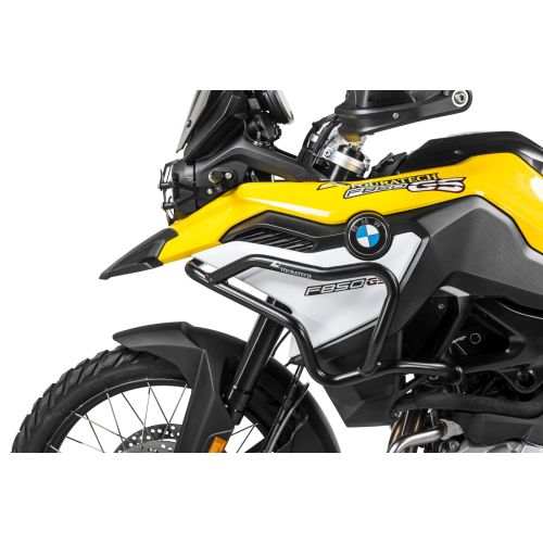 01-082-5163-0 Stainless steel crash bar, black for BMW F850GS/ F800GS (2024-)/ F750GS