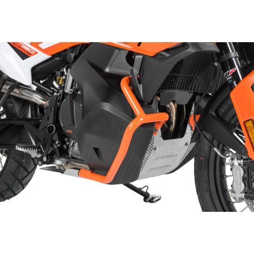 01-372-5157-0 Tank crash bar stainless steel, orange for KTM 890 Adventure/ 890 Adventure R/ 790 Adventure/ 790 Adventure R (-2022)