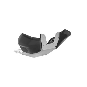 01-372-7134-0 Engine protector RALLYE Evo, Aluminium + Aluminium black for KTM 890 Adventure/ 890 Adventure R/ 790 Adventure/ 790 Adventure R