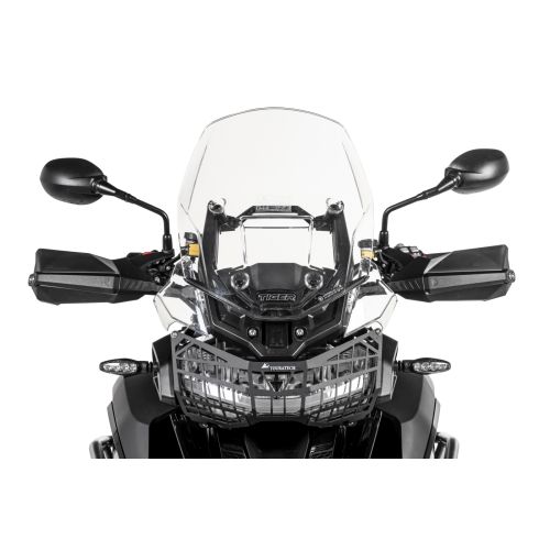 01-424-5661-0 Hand protectors DEFENSA Expedition, black, for Triumph Tiger 1200 (2022-)