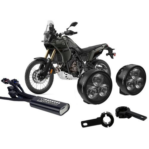 01-632-5477-0 LED-Headlightset DENALI D3 for Yamaha Tenere 700 (2019-2024)/ Rally (2024-)/ World Raid (2022-2024) (crash bar mounting)