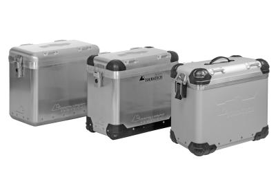 Touratech aluminium pannier systems:  Huge variety for demanding adventure riders